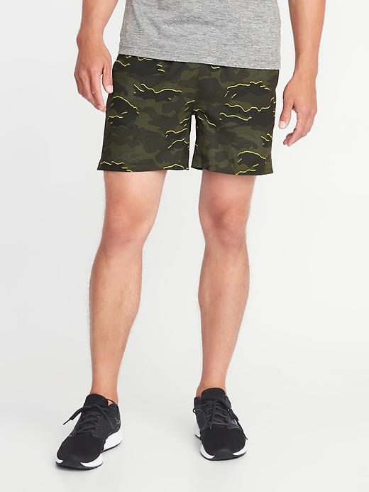 View large product image 1 of 2. Quick-Dry 4-Way Stretch Performance Shorts (5")