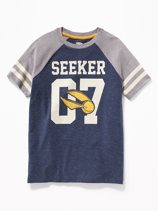 View large product image 1 of 2. Harry Potter&#153 "Seeker 07" Team-Style Tee for Kids