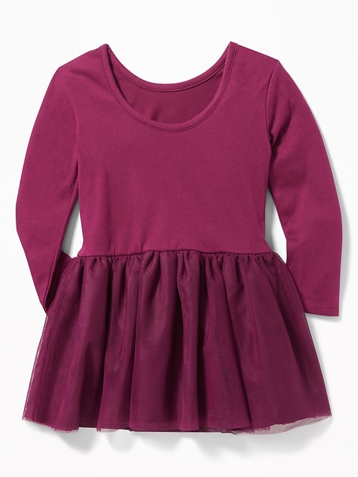 View large product image 2 of 3. Scoop-Back Tutu Dress for Toddler Girls