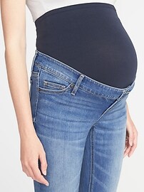 View large product image 3 of 3. Maternity Premium Full Panel The Power Jean a.k.a. The Perfect Straight
