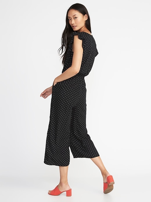 Image number 2 showing, Waist-Defined Sleeveless Jumpsuit for Women