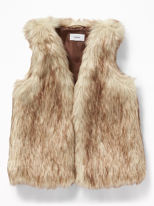 View large product image 1 of 3. Faux-Fur Vest for Girls
