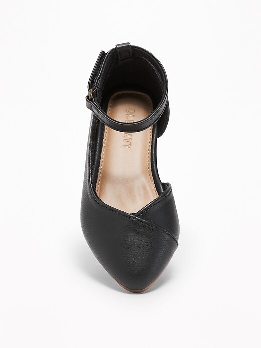 View large product image 2 of 4. Demi D'Orsay Flats For Toddler Girls