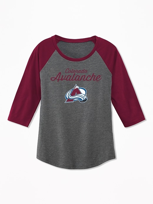 View large product image 1 of 1. NHL&#174 Raglan Tee for Girls