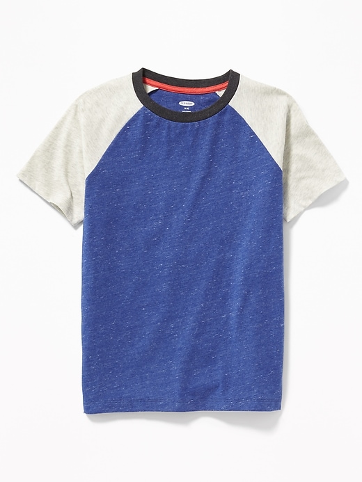 View large product image 1 of 1. Softest Raglan-Sleeve Tee For Boys