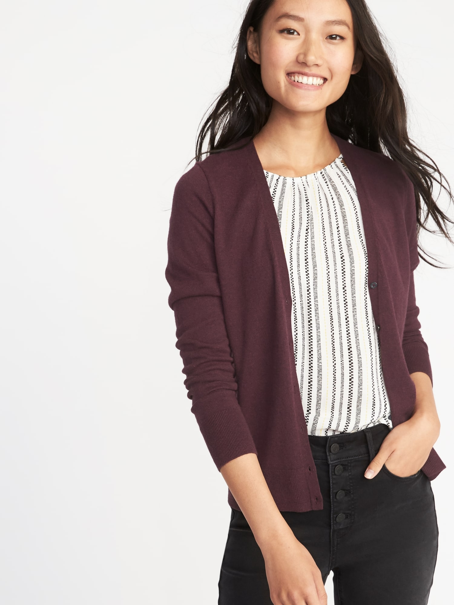 Old navy clearance maroon cardigan