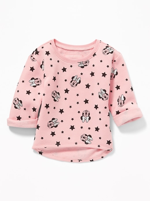 View large product image 1 of 2. Disney&#169 Minnie Mouse Tunic Sweatshirt for Toddler Girls
