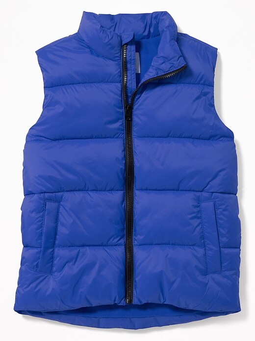 View large product image 1 of 1. Frost-Free Puffer Vest For Boys