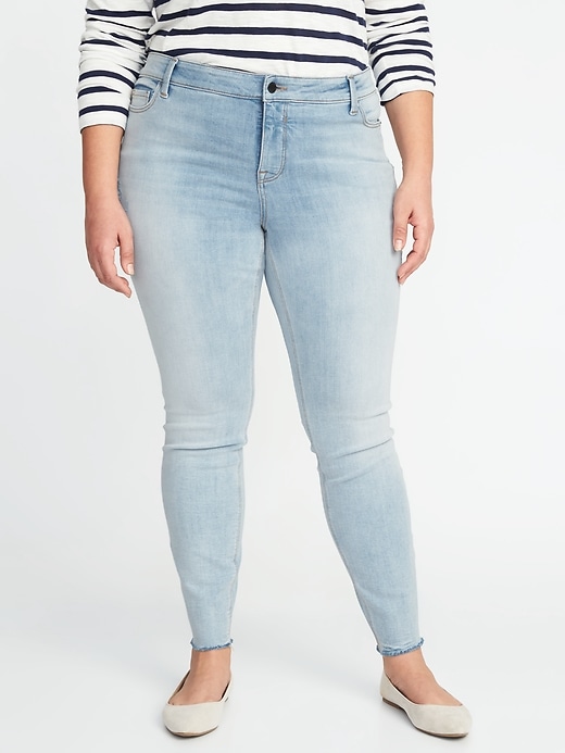 Image number 1 showing, High-Waisted Secret-Slim Pockets Plus-Size Rockstar Jeans
