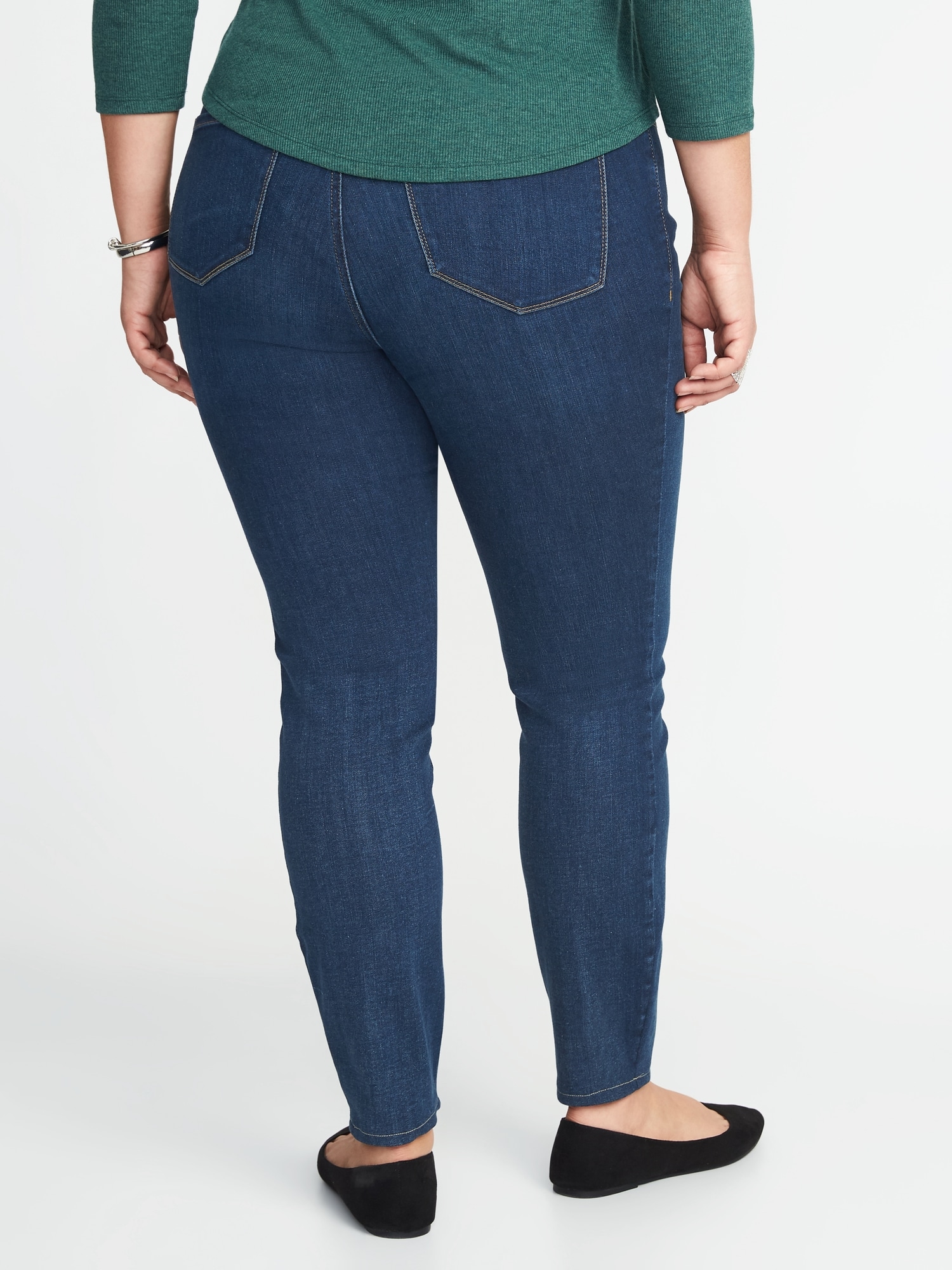 womens plus size pull on jeggings