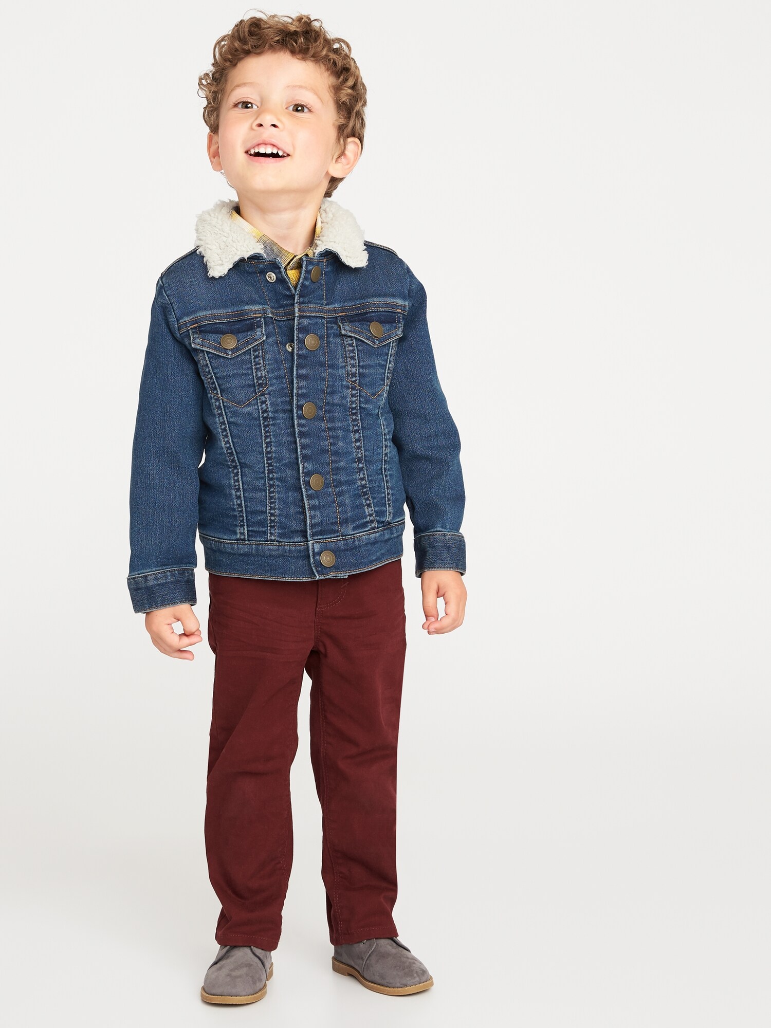 SherpaLined Trucker Jacket for Toddler Boys Old Navy