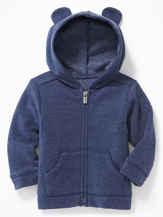 View large product image 1 of 1. Critter Zip Hoodie for Baby