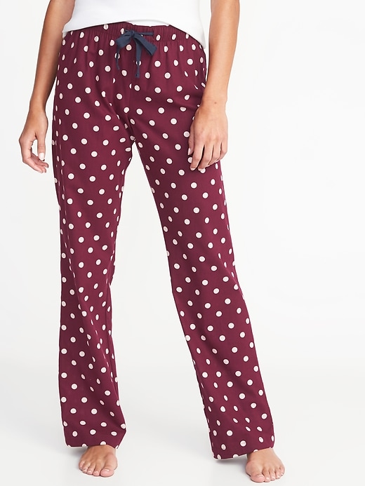 View large product image 1 of 2. Poplin Sleep Pants for Women