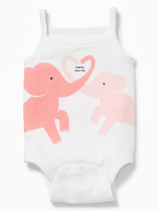 View large product image 1 of 1. Graphic Cami Bodysuit for Baby