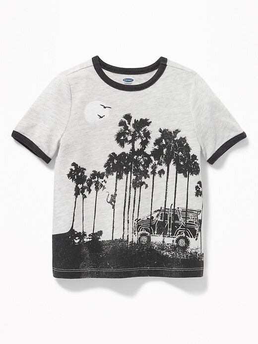 Scenic-Graphic Ringer Tee for Toddler Boys | Old Navy