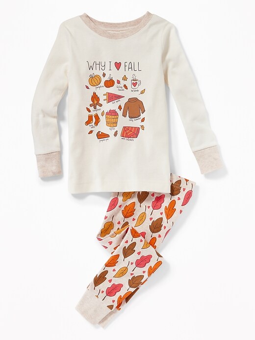 View large product image 1 of 1. Fall-Graphic Sleep Set for Toddler & Baby