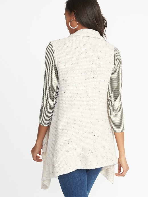 Image number 2 showing, Textured-Knit Sweater Vest for Women
