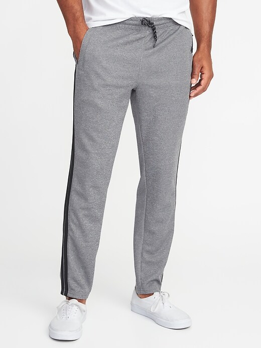 View large product image 1 of 2. Go-Dry Side-Stripe Track Pants