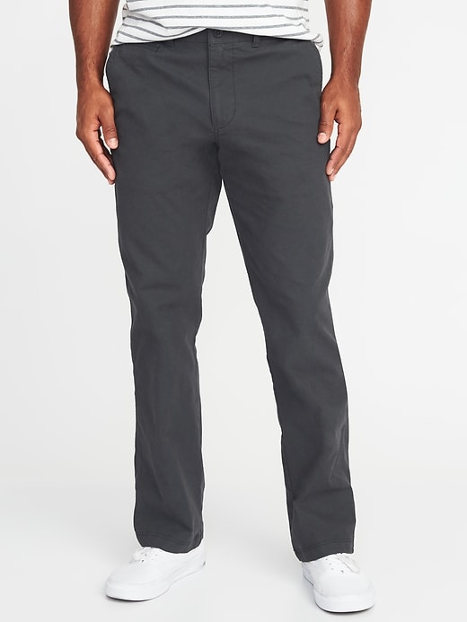 View large product image 1 of 1. Loose Lived-In Built-In Flex Khaki Pants