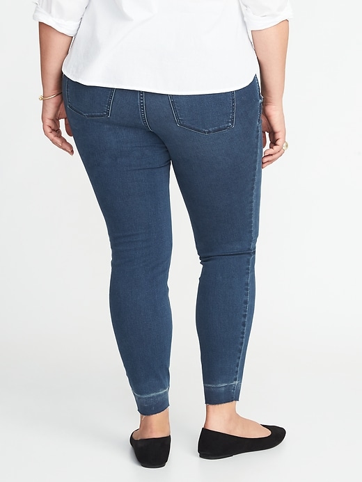 Image number 2 showing, High-Rise Plus-Size Rockstar Jeggings