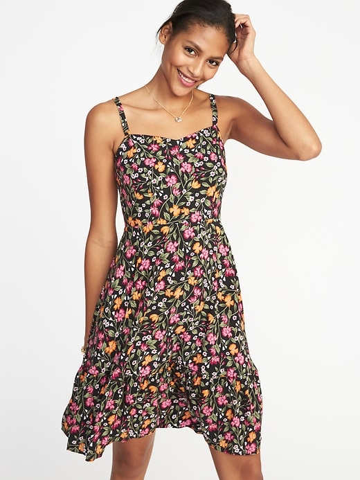 Fit & Flare Tiered Cami Dress for Women | Old Navy