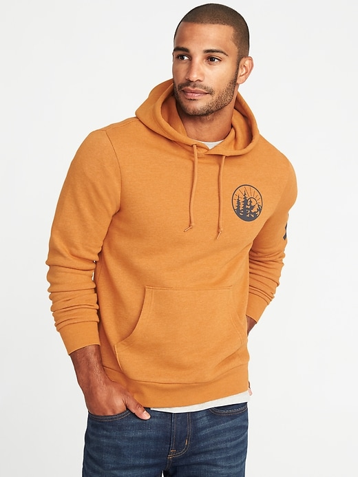 Image number 1 showing, Classic Pullover Hoodie for Men