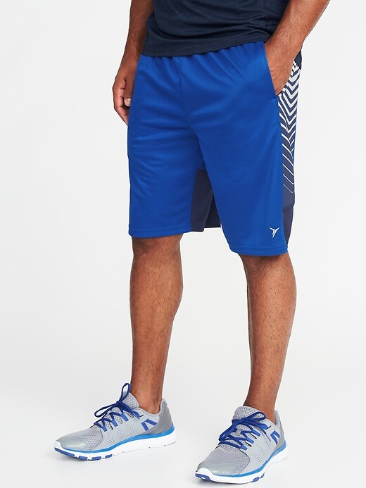 View large product image 1 of 2. Go-Dry Performance Shorts - 10-inch inseam