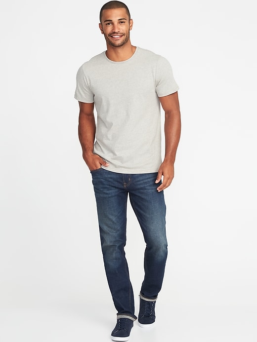 Image number 3 showing, Soft-Washed Perfect-Fit Heathered Tee