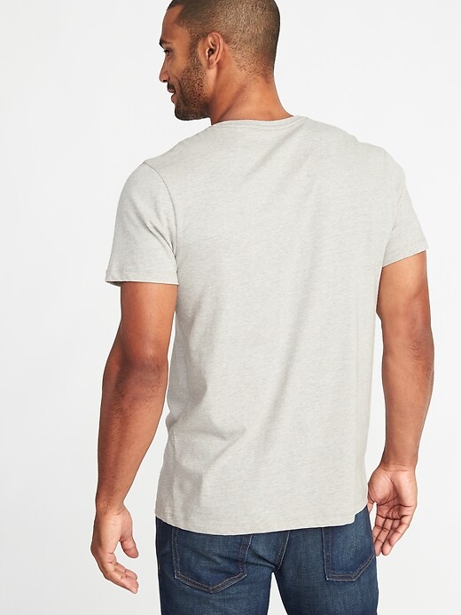 Image number 2 showing, Soft-Washed Perfect-Fit Heathered Tee