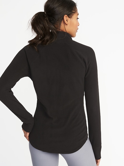 Image number 2 showing, Semi-Fitted Full-Zip Performance Fleece Jacket for Women