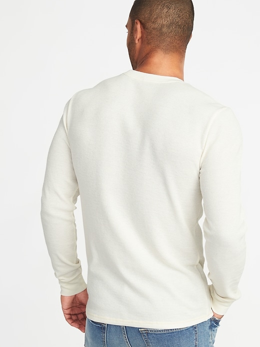 Image number 2 showing, Soft-Washed Thermal Crew-Neck Tee