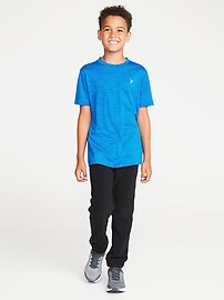 View large product image 3 of 3. Go-Warm Micro Performance Fleece Joggers For Boys
