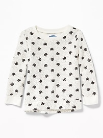 View large product image 4 of 4. Relaxed Printed Sweatshirt for Toddler Girls