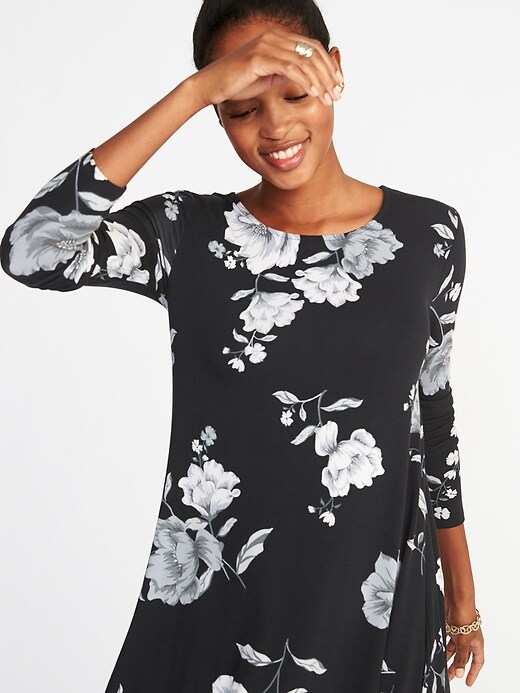 Image number 4 showing, Jersey Swing Dress for Women