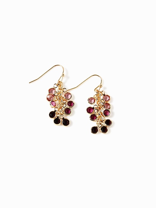 View large product image 1 of 2. Crystal Drop Earrings for Women