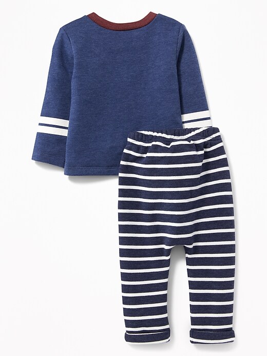 View large product image 2 of 2. Graphic Sweatshirt & Pants Set for Baby