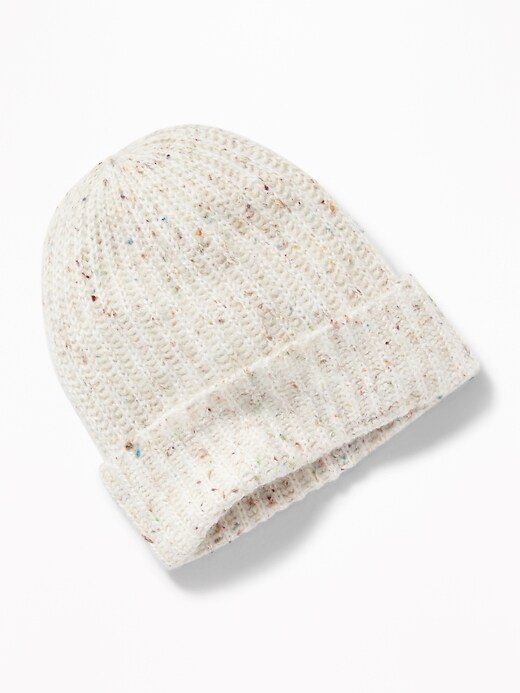 View large product image 2 of 2. Rib-Knit Beanie for Women