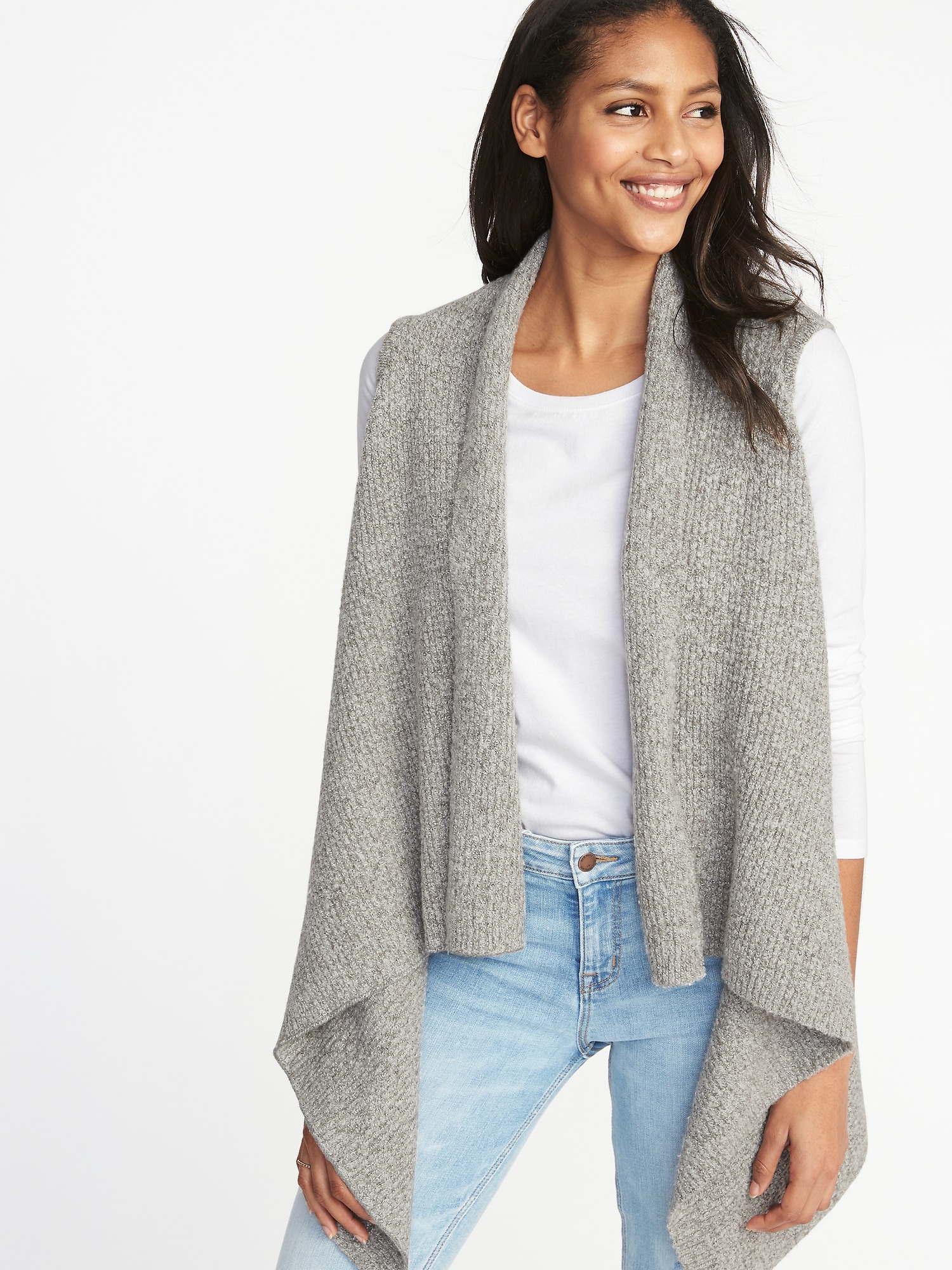 Textured-Knit Sweater Vest for Women | Old Navy