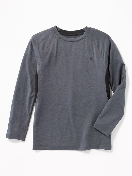 View large product image 1 of 1. Go-Dry Base-Layer Performance Tee For Boys