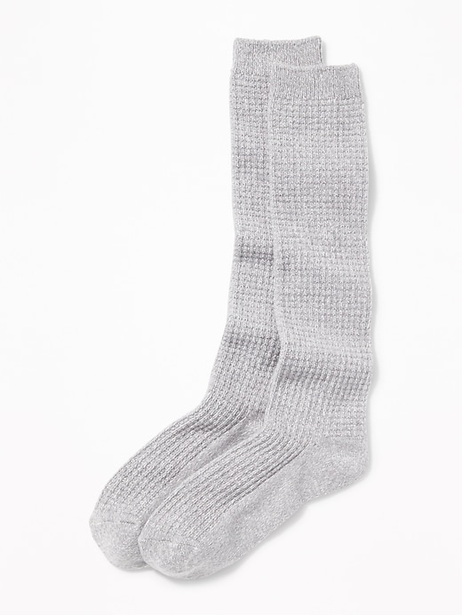 View large product image 1 of 1. Thermal-Knit Boot Socks for Women