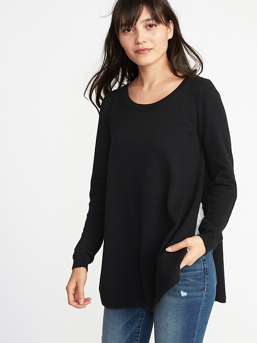 Maternity Side-Slit Nursing Sweater | Old Navy