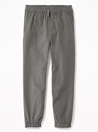 View large product image 3 of 3. Built-In Flex Flat-Front Tech Joggers For Boys
