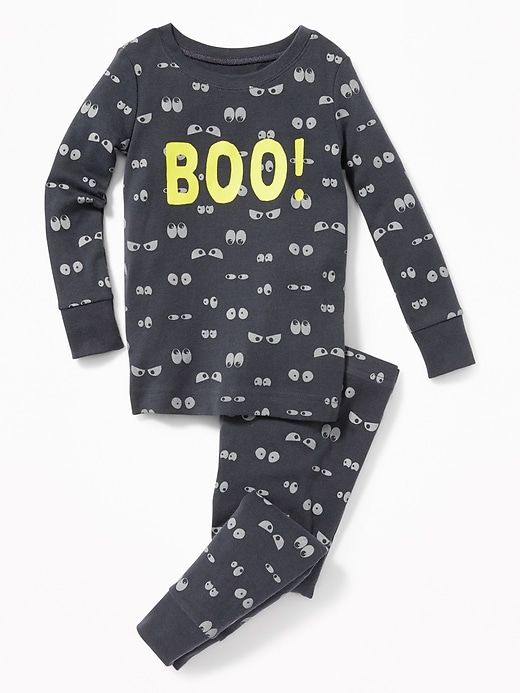 View large product image 1 of 1. "Boo!" Graphic Sleep Set for Toddler Boys & Baby