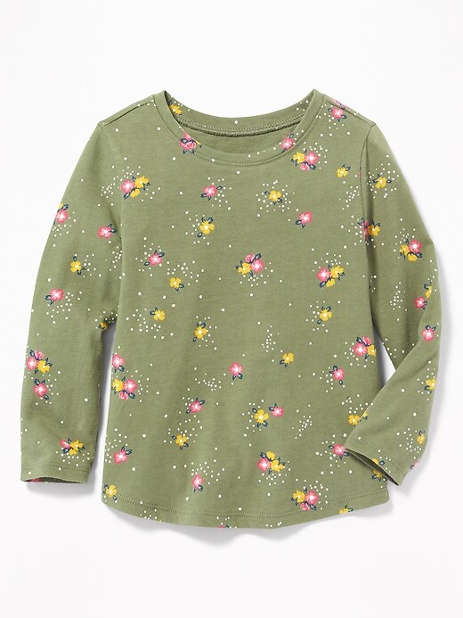 Printed Scoop-Neck Top for Toddler Girls | Old Navy
