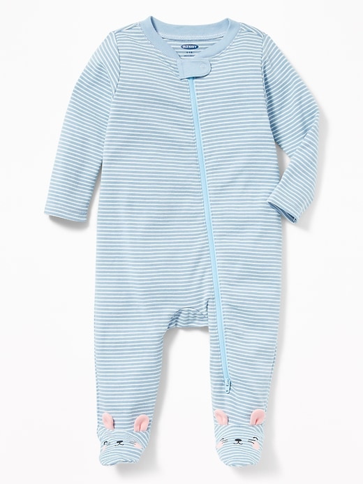 Footed Bunny-Critter One-Piece for Baby | Old Navy
