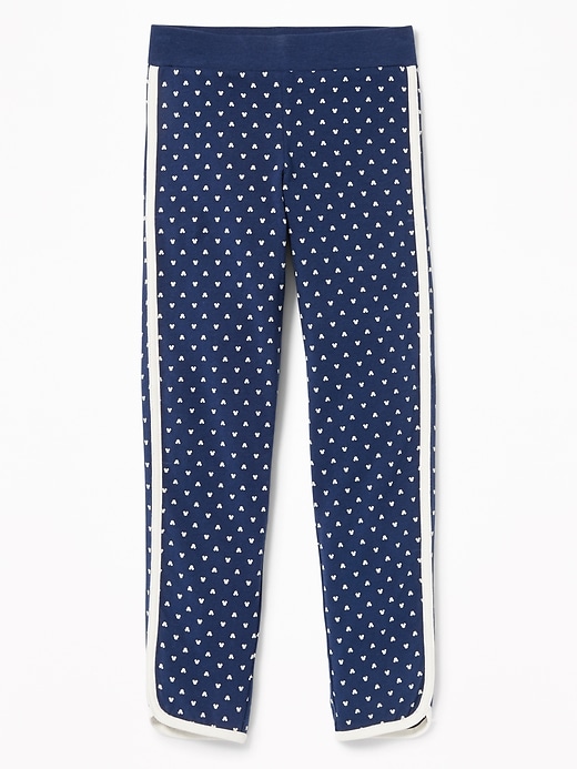 View large product image 1 of 2. Disney&#169 Mickey Mouse Printed Dolphin-Hem Leggings for Girls