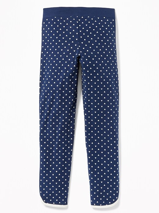 View large product image 2 of 2. Disney&#169 Mickey Mouse Printed Dolphin-Hem Leggings for Girls