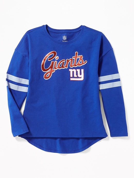 View large product image 1 of 1. NFL&#174 Team Hi-Lo Tee for Girls