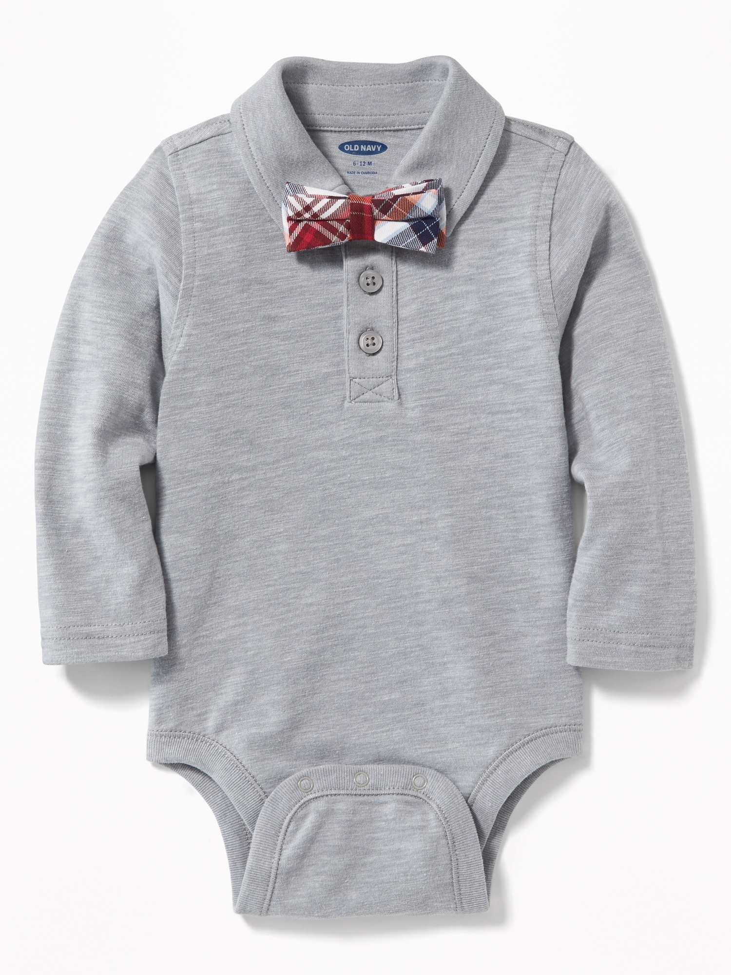 Polo BowTie Bodysuit for Baby Old Navy