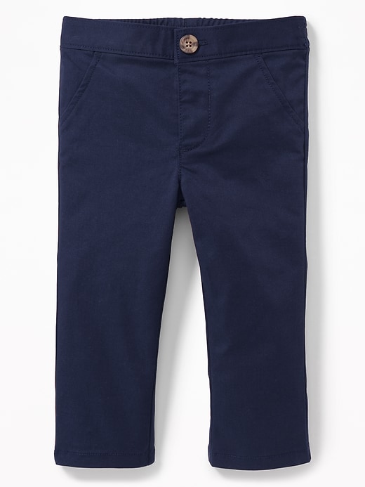 View large product image 1 of 1. Skinny Twill Chinos for Baby